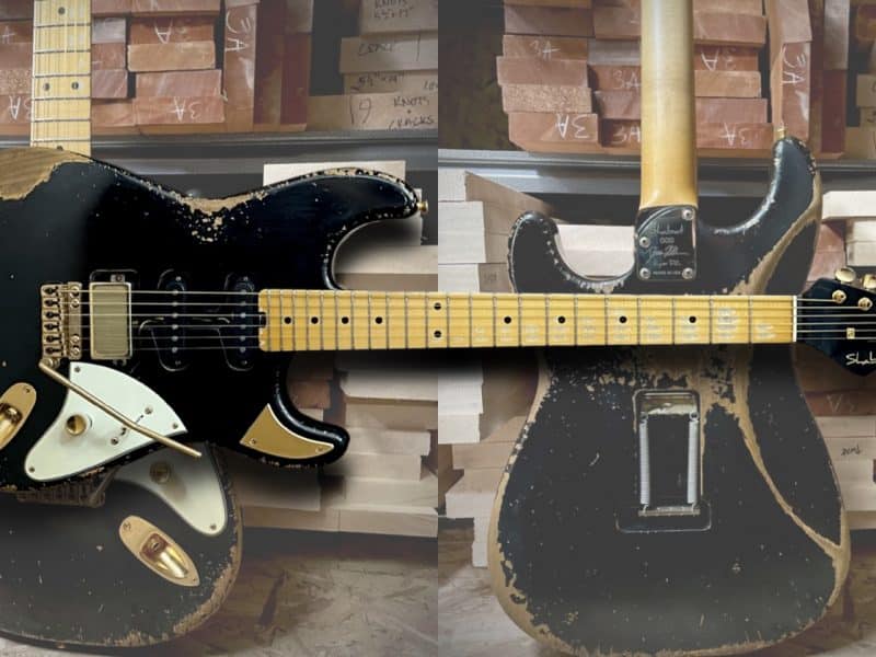 Dweezil Zappa Debuts New Signature Guitar: The Ultimate Rock Machine from Shabat Guitars