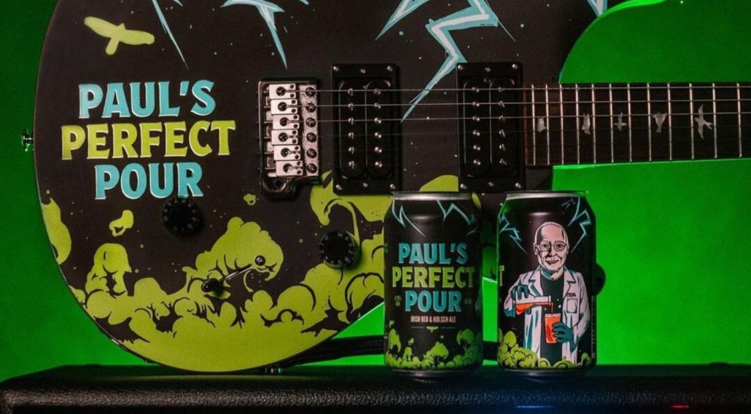 Guitar Maker Paul Reed Smith Debuts "Paul's Perfect Pour" Craft Beer 