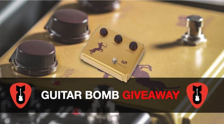 Guitar Bomb Giveaway - Win a Warm Audio Centavo Overdrive Pedal