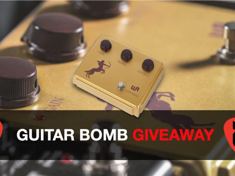 Guitar Bomb Giveaway - Win a Warm Audio Centavo Overdrive Pedal