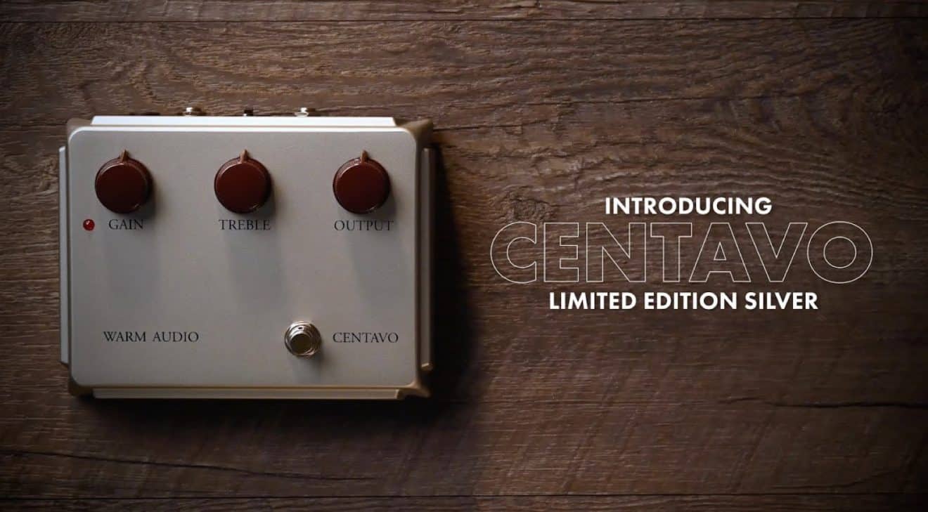Warm Audio Centavo Overdrive Silver LTD Recapture Legendary Tone Guitar Bomb